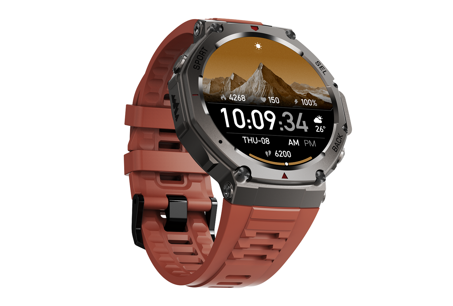 Rollme GT2- GPS Military Smartwatch