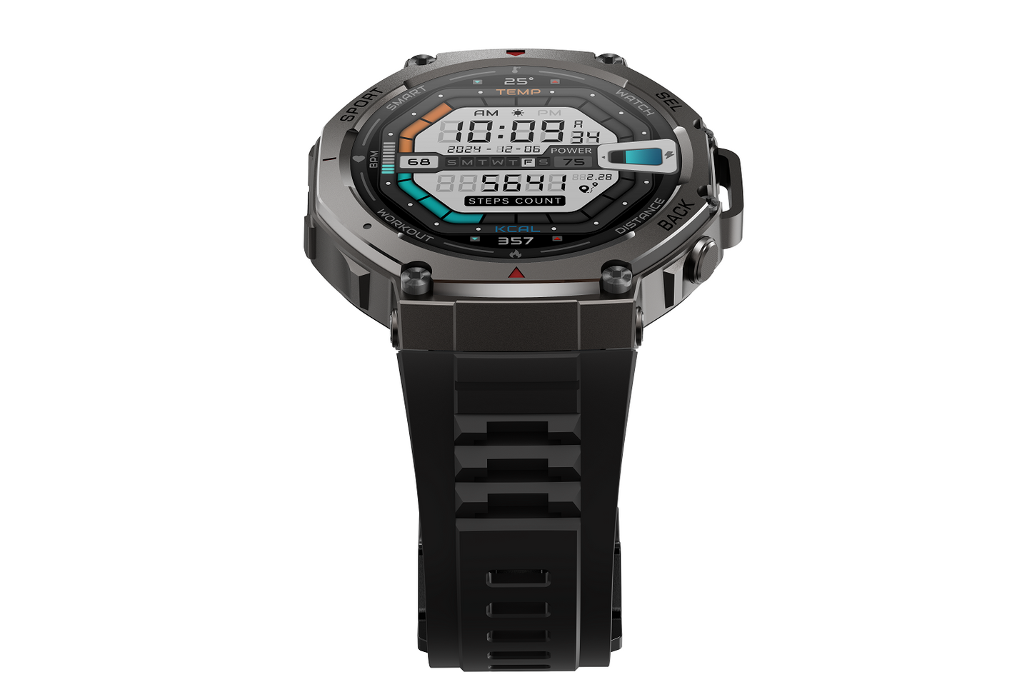 Rollme GT2- GPS Military Smartwatch