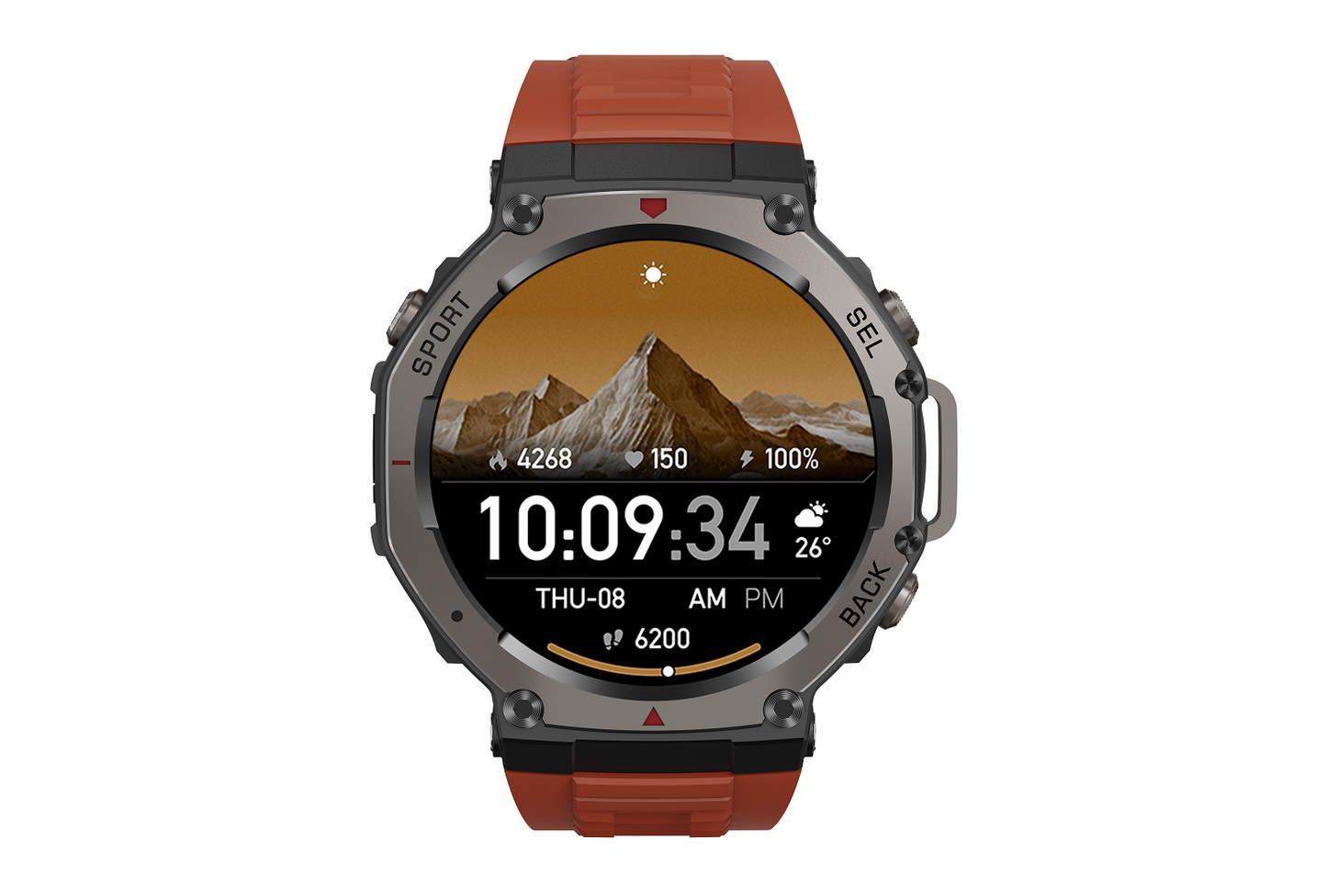 Rollme GT2- GPS Military Smartwatch