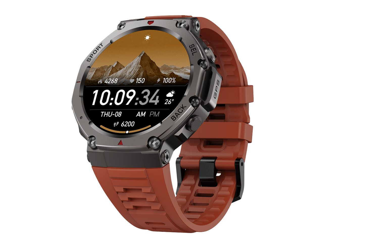 Rollme GT2- GPS Military Smartwatch