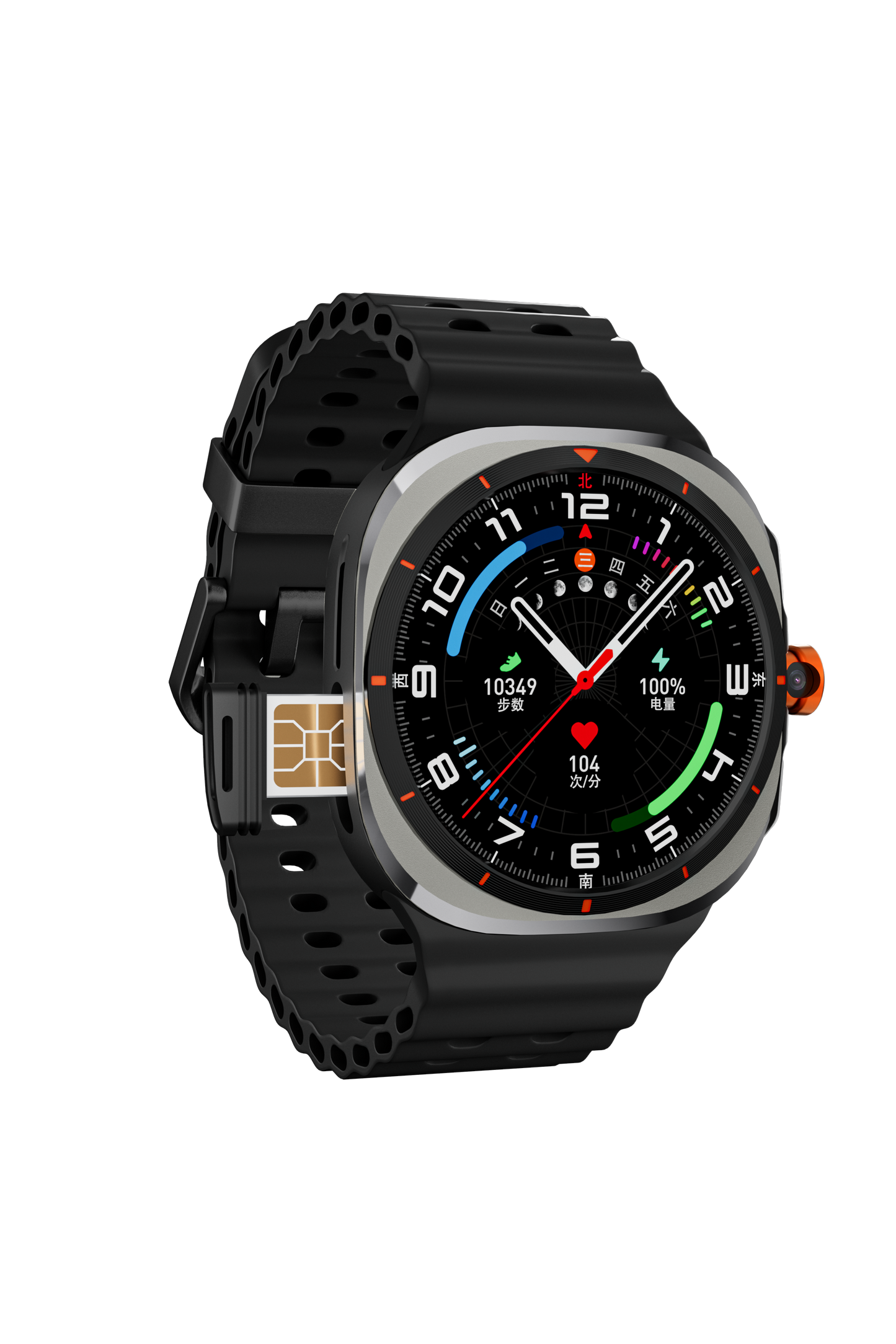 Rollme U8 Ultra- 4G LTE smart watch phone 3+32 GB/ Retractable Rotating Camera/ 1000 mAh Battery