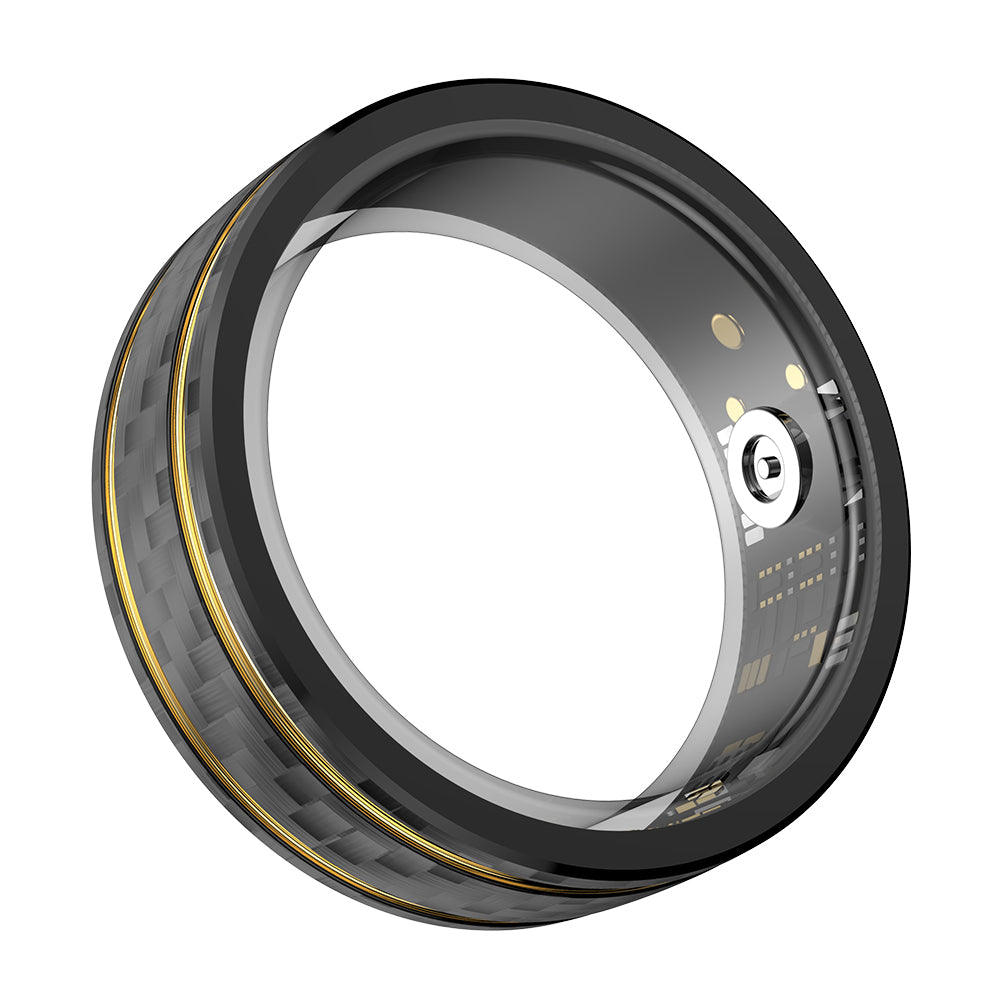 Rollme R8 Smart  Health Ring with Carbon Fiber Design and Sleep Monitoring