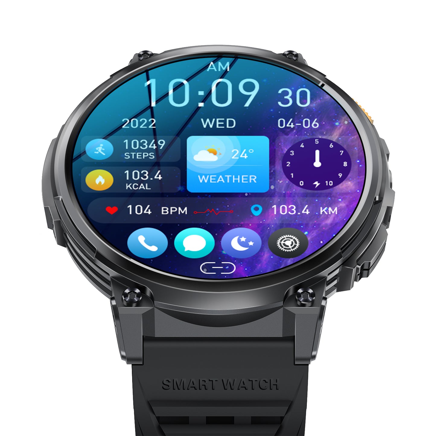 Rollme Hero T1- Military Smartwatch