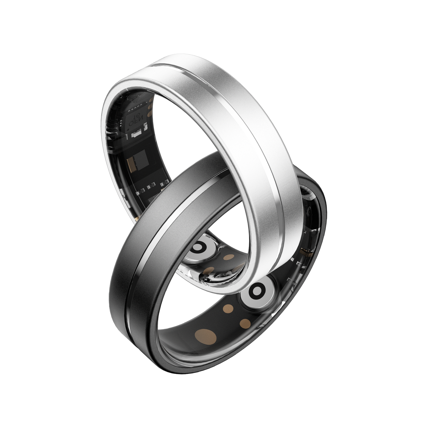 Rollme R7 Health Smart Ring with Sleep Tracking, Long-lasting Standby Time