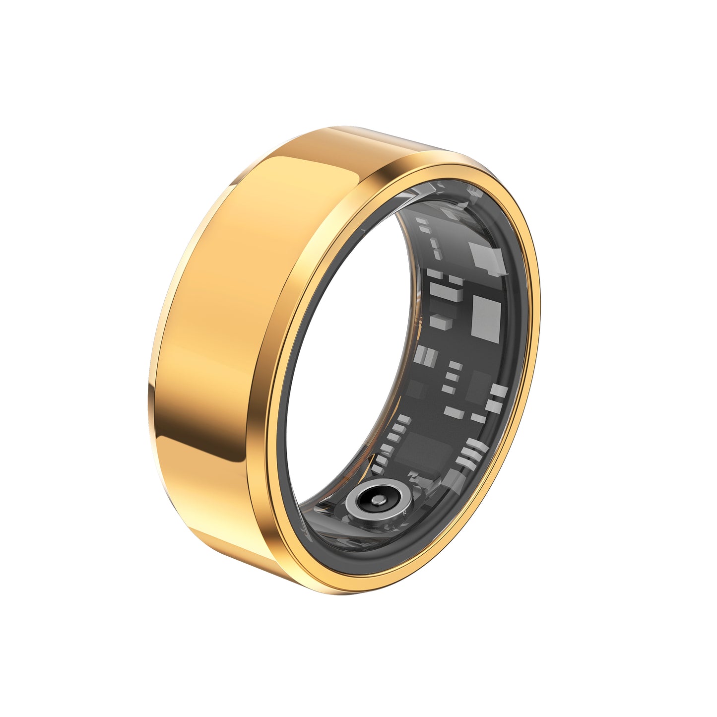 Rollme R2 Health Smart Ring  Sports Data Tracking Titanium and Ceramics