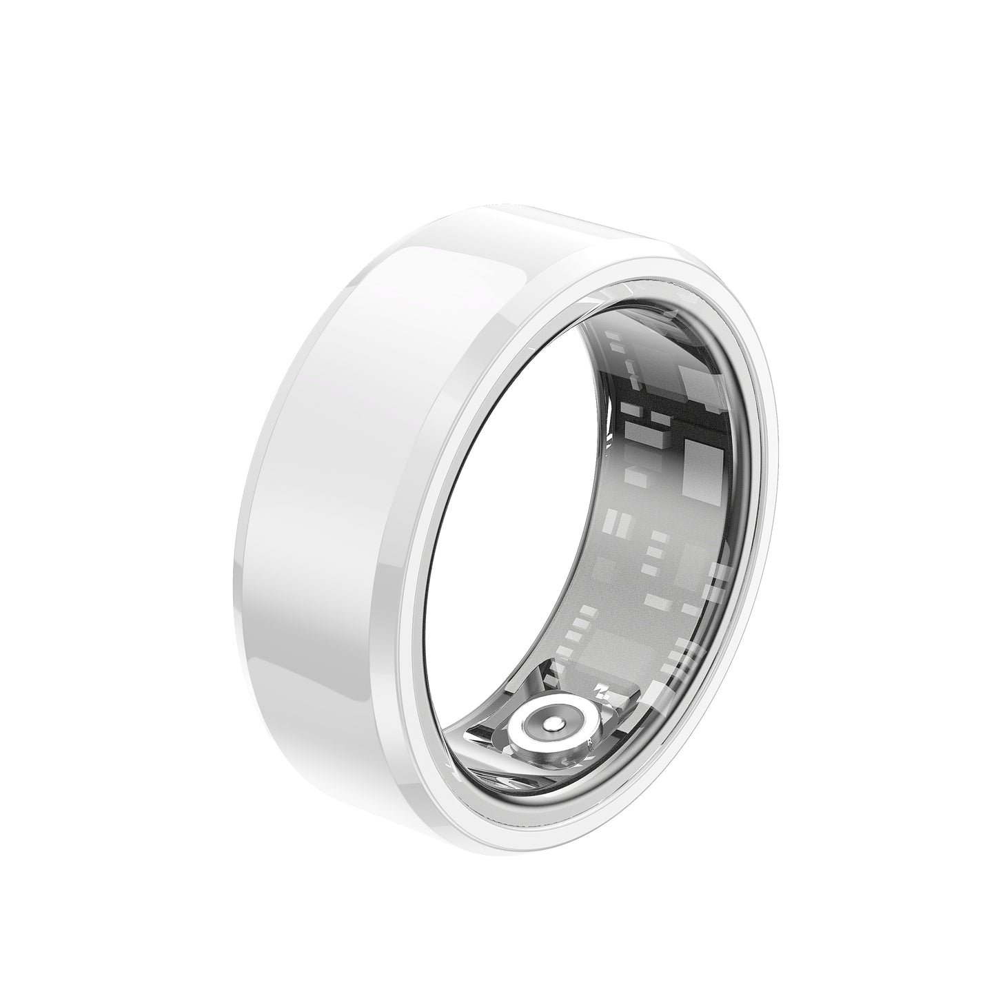 Rollme R2 Health Smart Ring  Sports Data Tracking Titanium and Ceramics