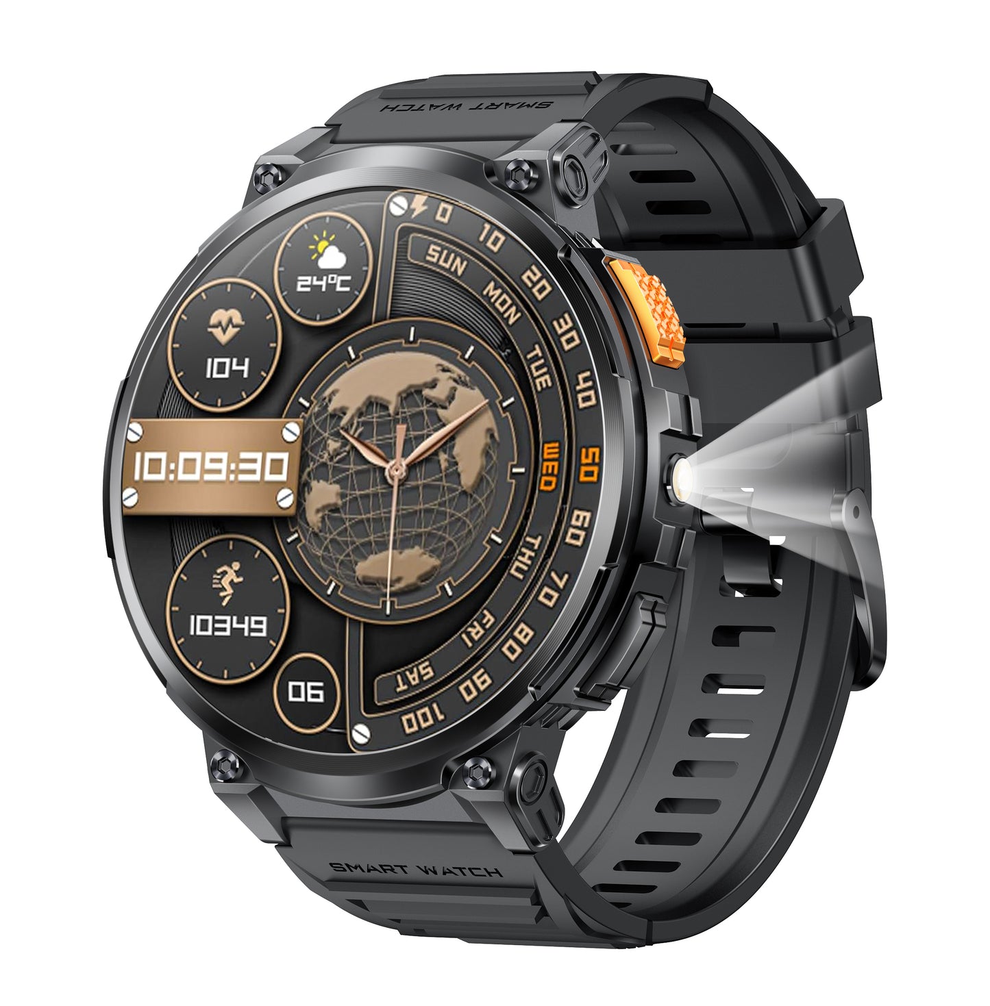 Rollme Hero T1- Military Smartwatch