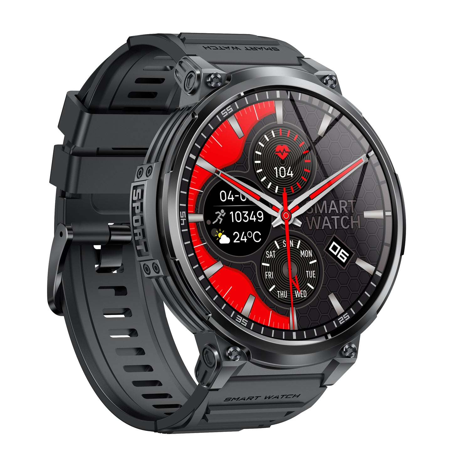 Rollme Hero T1- Military Smartwatch